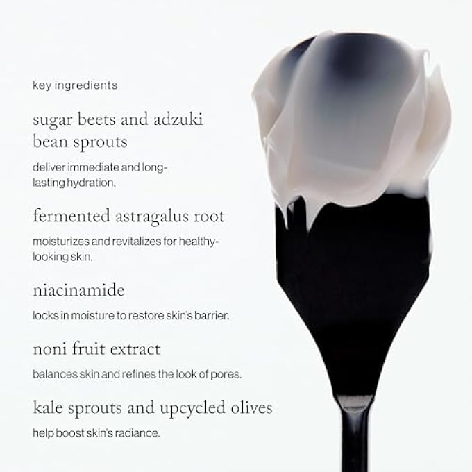 Goop BEAUTY 72-HOUR HYDRATING WATER CREAM | MATTE MOISTURIZER FOR ALL SKIN TYPES | NIACINAMIDE & FERMENTED ASTRAGALUS ROOT | HYDRATING FACE LOTION TO PLUMP, FIRM & REDUCE THE LOOK OF PORES | 1.7 FL OZ - Image 3